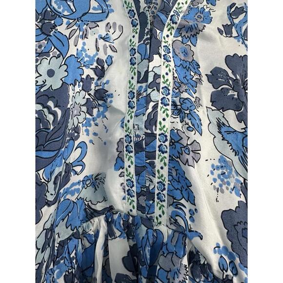 Alix of Bohemia Saranna Bluebell Dress $1280 NWT Small S Tuckernuck - Picture 5 of 9